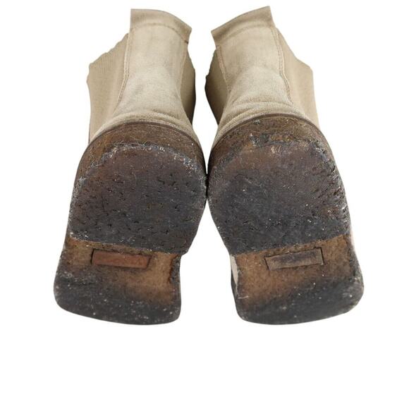 Vince Shoes Womens 5.5 Boots Cody Suede Chelsea Pull On Crepe Sole Casual Brown - Picture 13 of 14